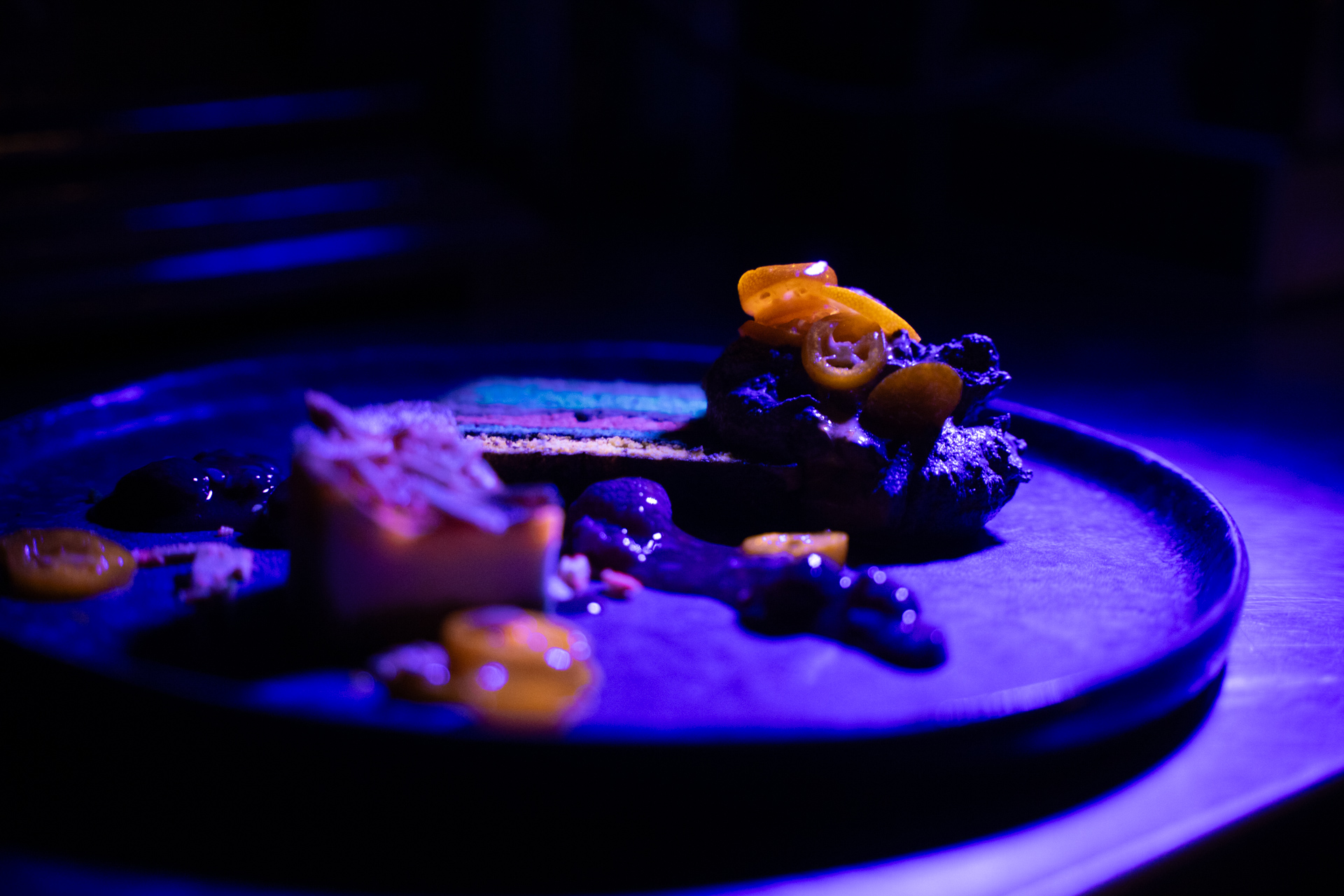 Bild von Teller mit Essen